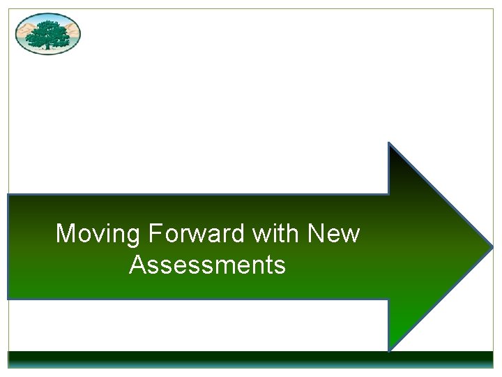 Moving Forward with New Assessments 