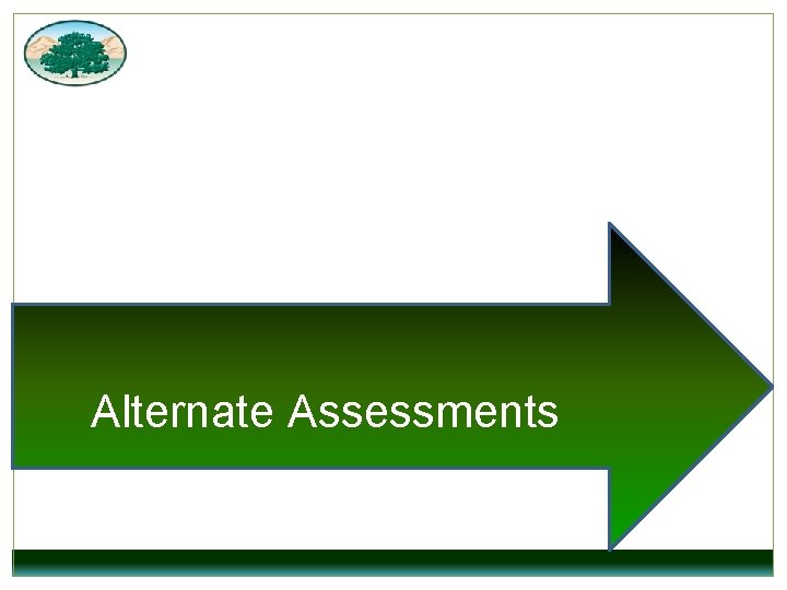 Alternate Assessments 