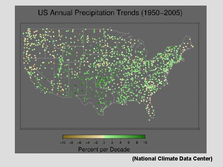 (National Climate Data Center) 
