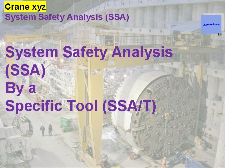Crane xyz System Safety Analysis (SSA) moergeli. com 14 System Safety Analysis (SSA) By