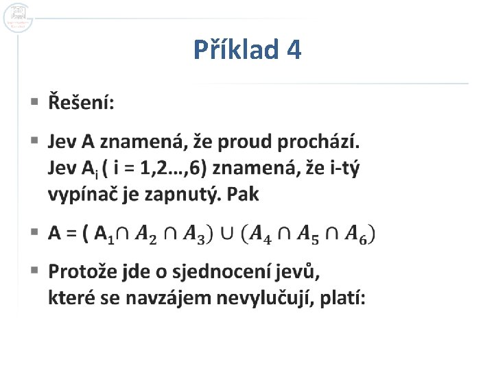 Příklad 4 § Příklad 4 §