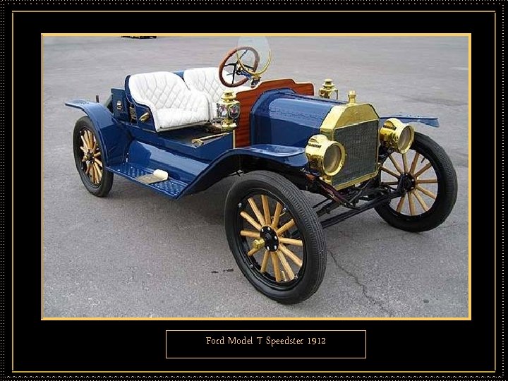 Ford Model T Speedster 1912 