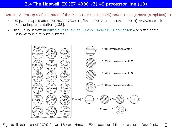 3. 4 The Haswell-EX (E 7 -4800 v 3) 4 S processor line (18)