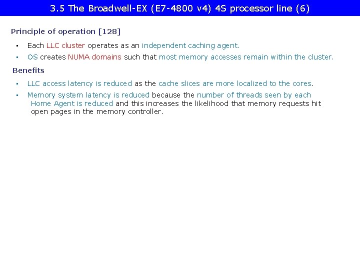 3. 5 The Broadwell-EX (E 7 -4800 v 4) 4 S processor line (6)