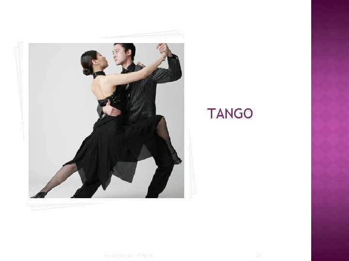 TANGO Fundamentals of Music 26 