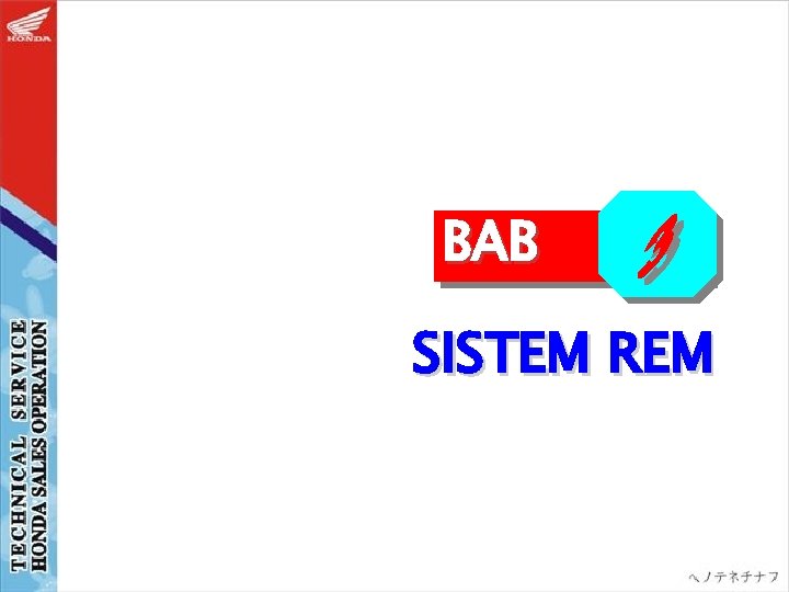 BAB SISTEM REM 