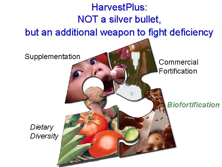 Harvest. Plus: NOT a silver bullet, but an additional weapon to fight deficiency Supplementation