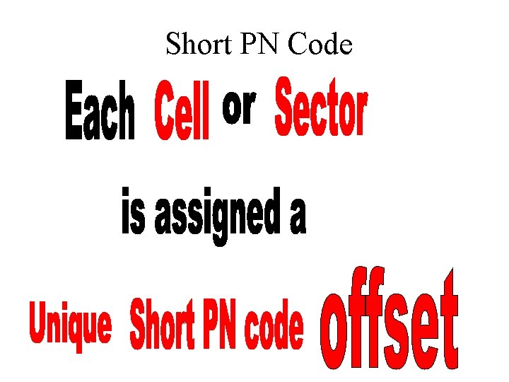 Short PN Code 