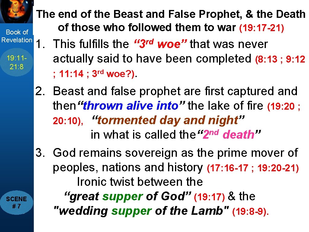 title Book of Revelation The end of the Beast and False Prophet, & the