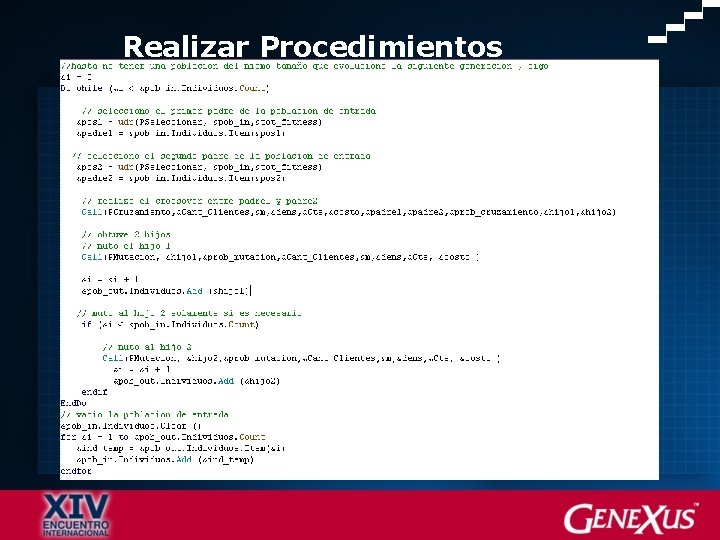 Realizar Procedimientos 