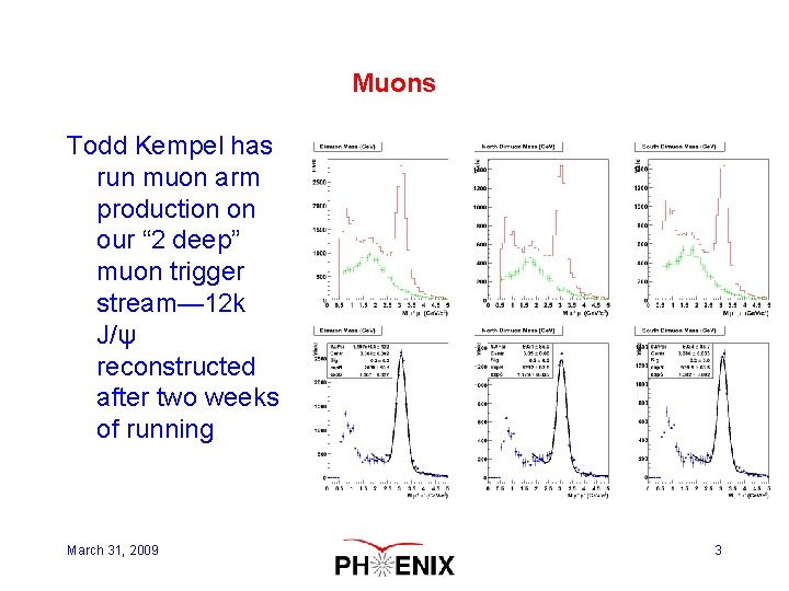 Muons Todd Kempel has run muon arm production on our “ 2 deep” muon