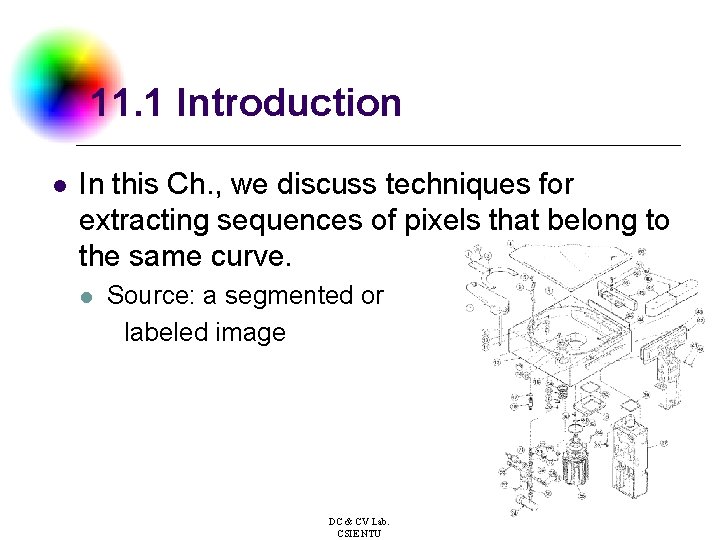 11. 1 Introduction l In this Ch. , we discuss techniques for extracting sequences