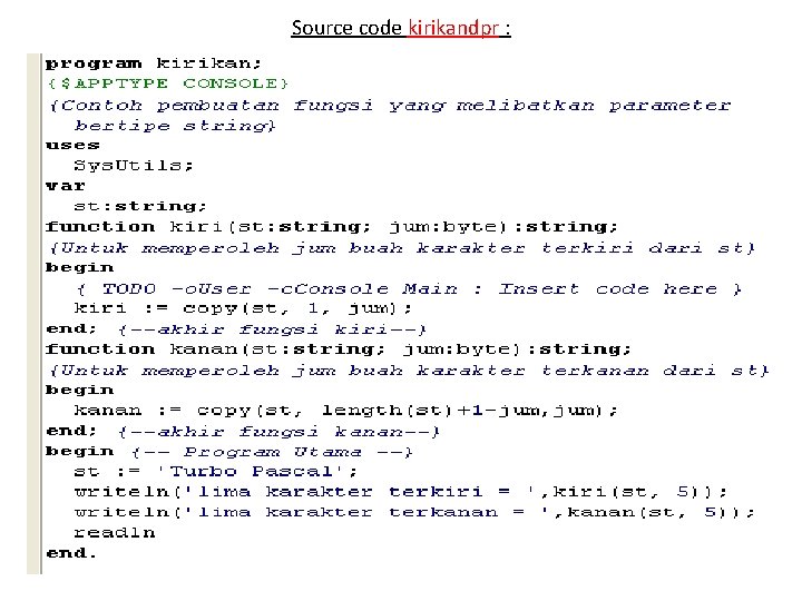 Source code kirikandpr : 