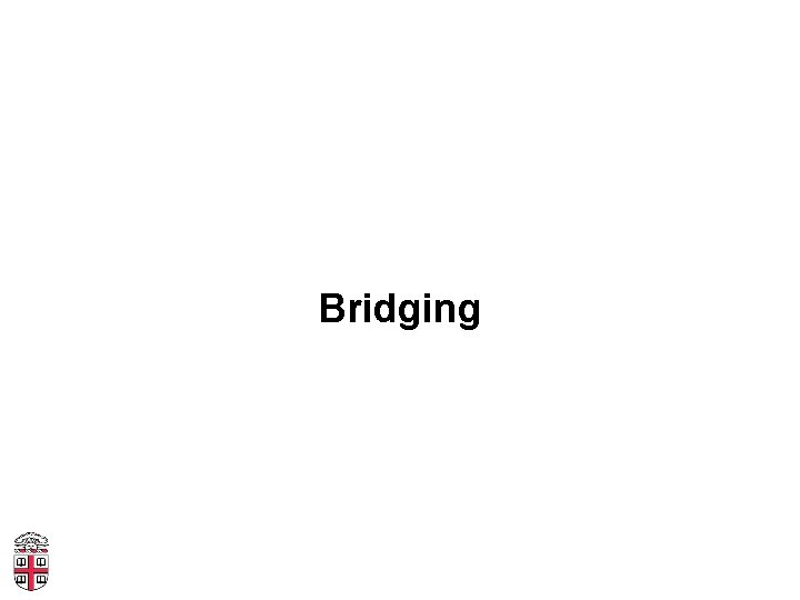 Bridging 