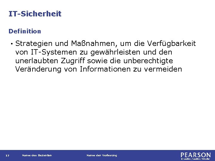 IT-Sicherheit Definition • 17 Strategien und Maßnahmen, um die Verfügbarkeit von IT-Systemen zu gewährleisten