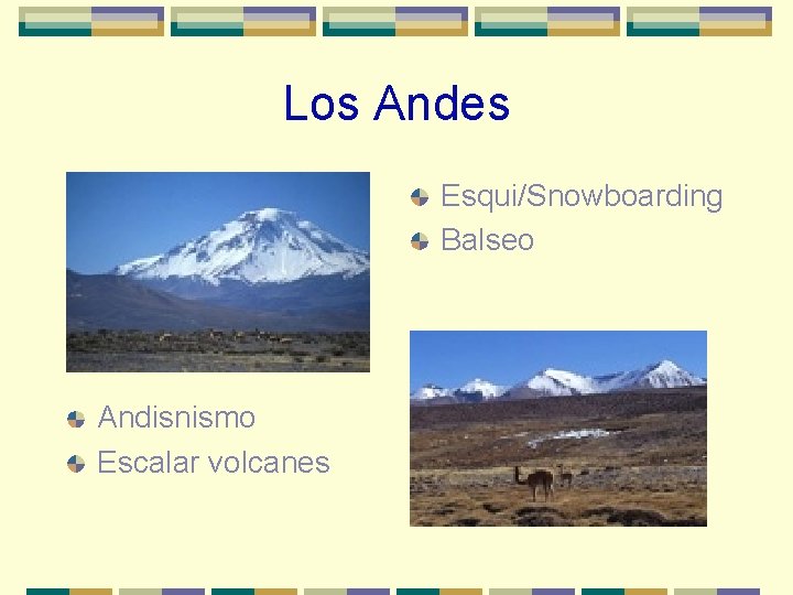 Los Andes Esqui/Snowboarding Balseo Andisnismo Escalar volcanes 