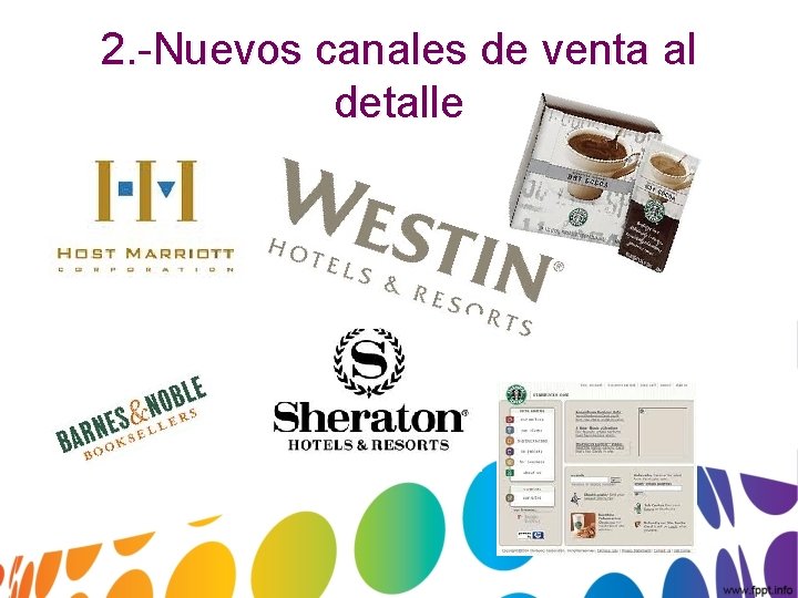 2. -Nuevos canales de venta al detalle 