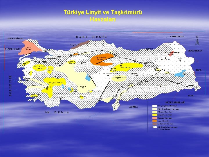 Türkiye Linyit ve Taşkömürü Havzaları 