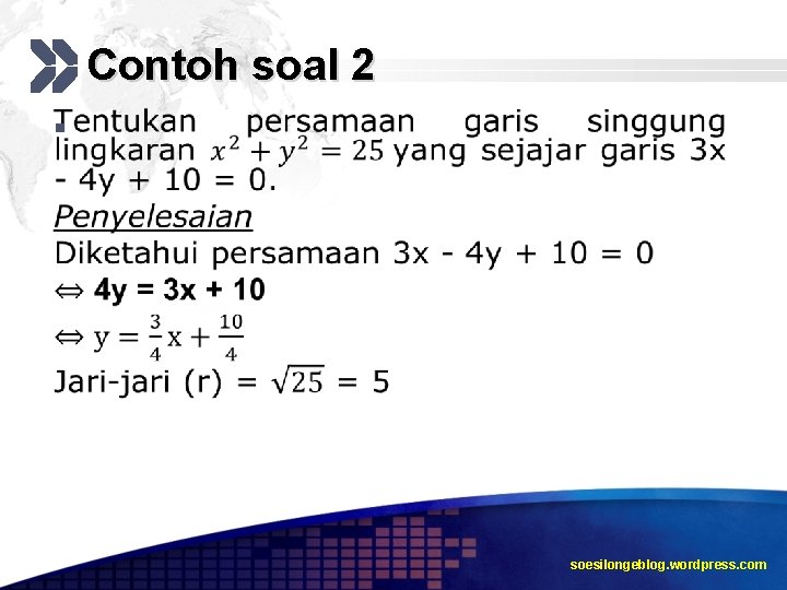 Contoh soal 2 § soesilongeblog. wordpress. com 