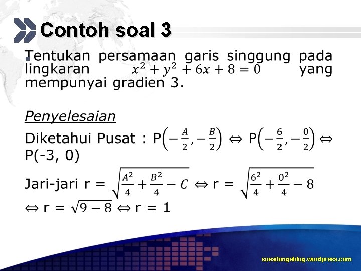 Contoh soal 3 § soesilongeblog. wordpress. com 