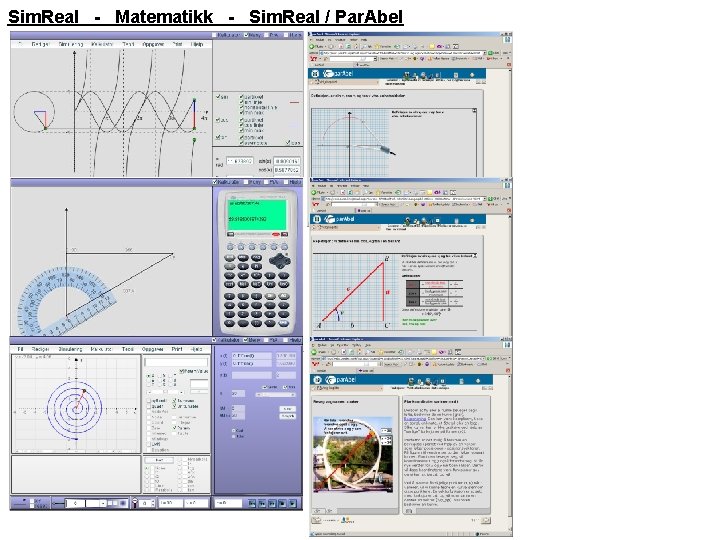 Sim. Real - Matematikk - Sim. Real / Par. Abel 