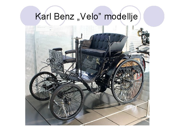 Karl Benz „Velo” modellje 