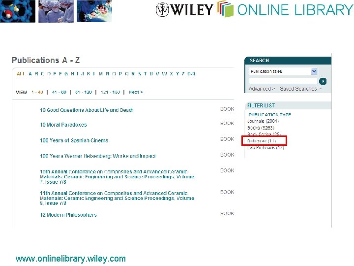 www. onlinelibrary. wiley. com 