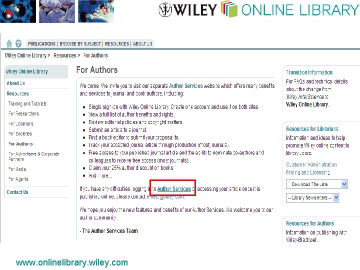 www. onlinelibrary. wiley. com 