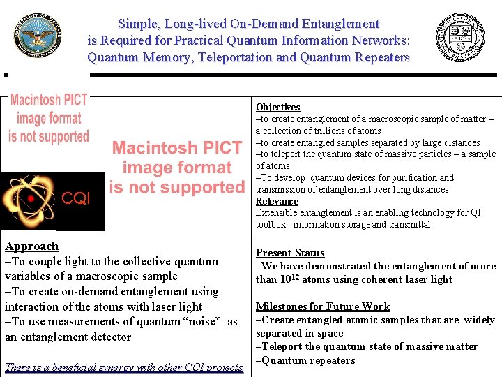 Simple, Long-lived On-Demand Entanglement is Required for Practical Quantum Information Networks: Quantum Memory, Teleportation