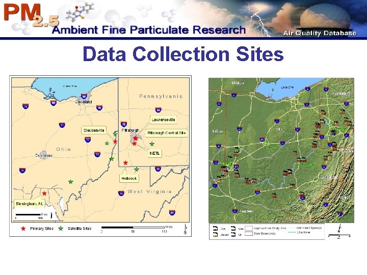 Data Collection Sites Data Collection Sites