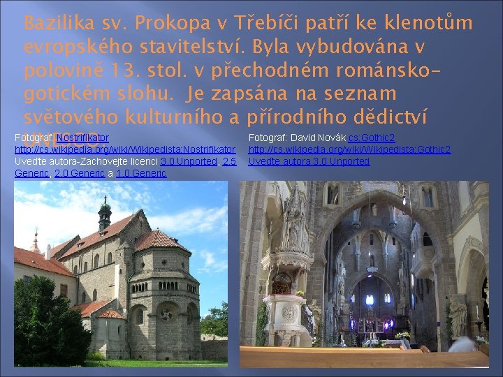 Bazilika sv. Prokopa v Třebíči patří ke klenotům evropského stavitelství. Byla vybudována v polovině