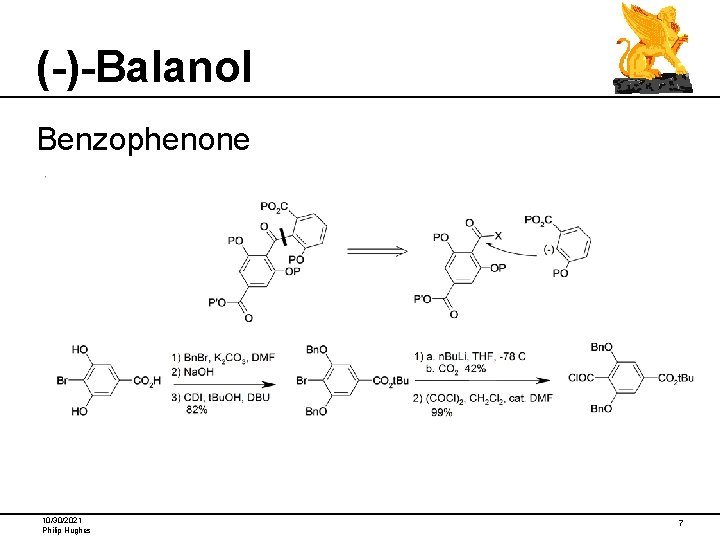 (-)-Balanol Benzophenone 10/30/2021 Philip Hughes 7 