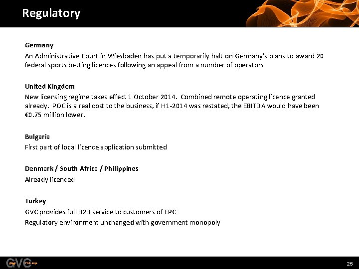 Regulatory Germany An Administrative Court in Wiesbaden has put a temporarily halt on Germany’s