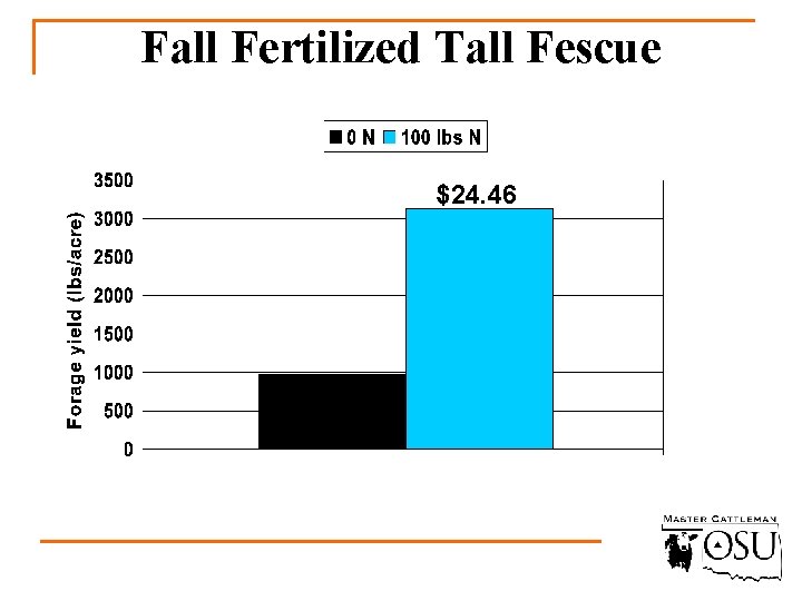 Fall Fertilized Tall Fescue $24. 46 