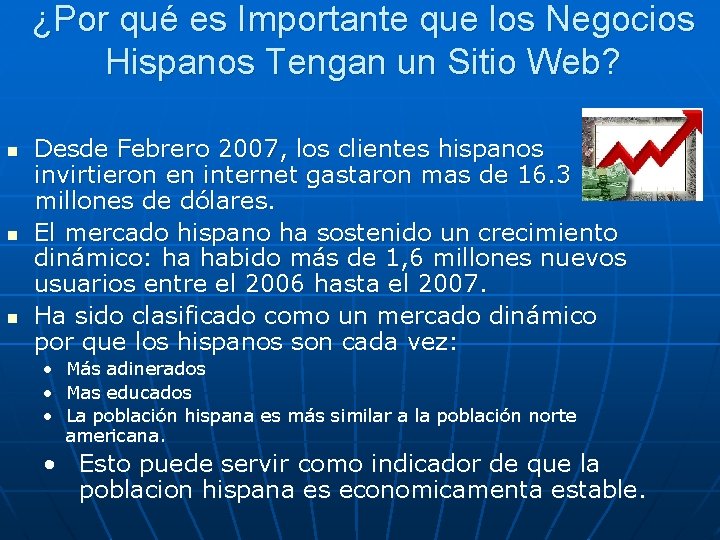 ¿Por qué es Importante que los Negocios Hispanos Tengan un Sitio Web? n n