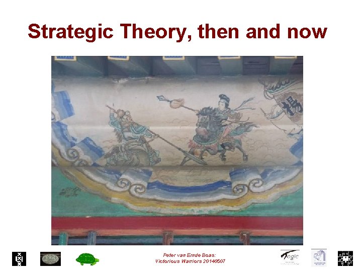 Strategic Theory, then and now Peter van Emde Boas: Victorious Warriors 20140507 