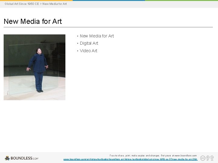 Global Art Since 1950 CE > New Media for Art • Digital Art •