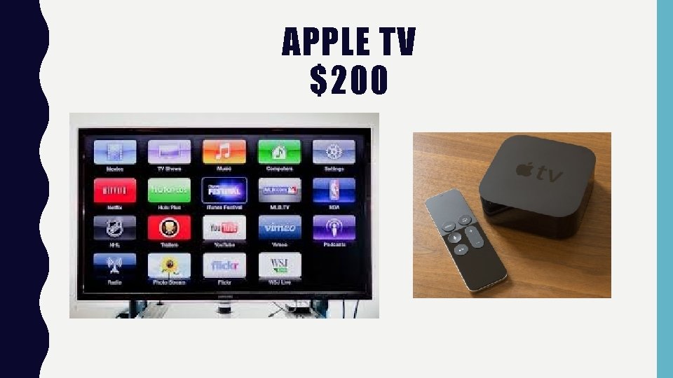 APPLE TV $200 