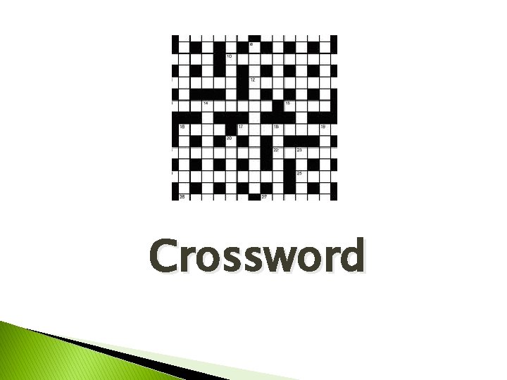 Crossword 