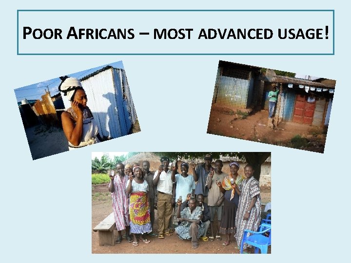 POOR AFRICANS – MOST ADVANCED USAGE! 
