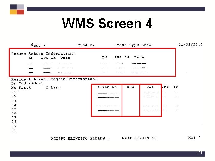 WMS Screen 4 174 