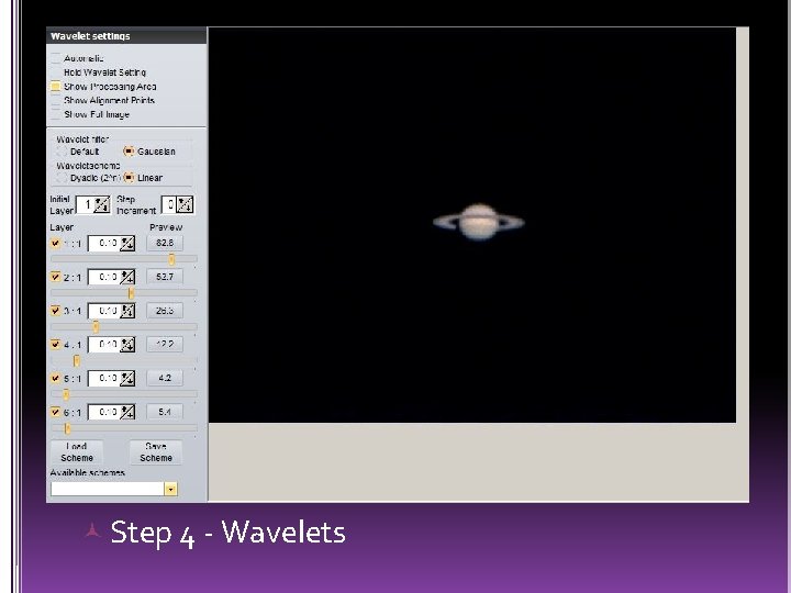  Step 4 - Wavelets 