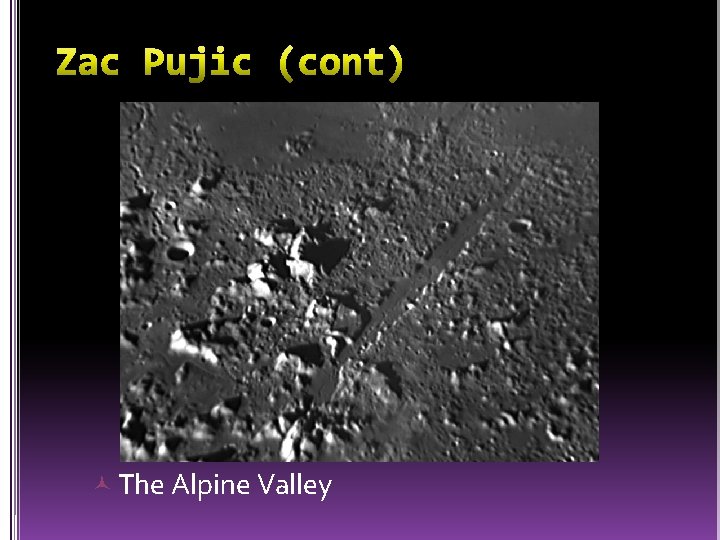  The Alpine Valley 