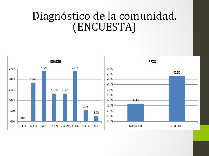 Diagnóstico de la comunidad. (ENCUESTA) 