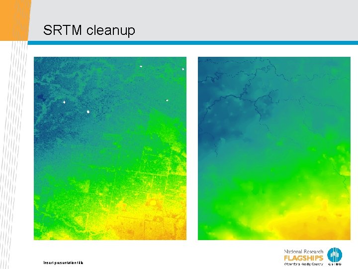 SRTM cleanup Insert presentation title 