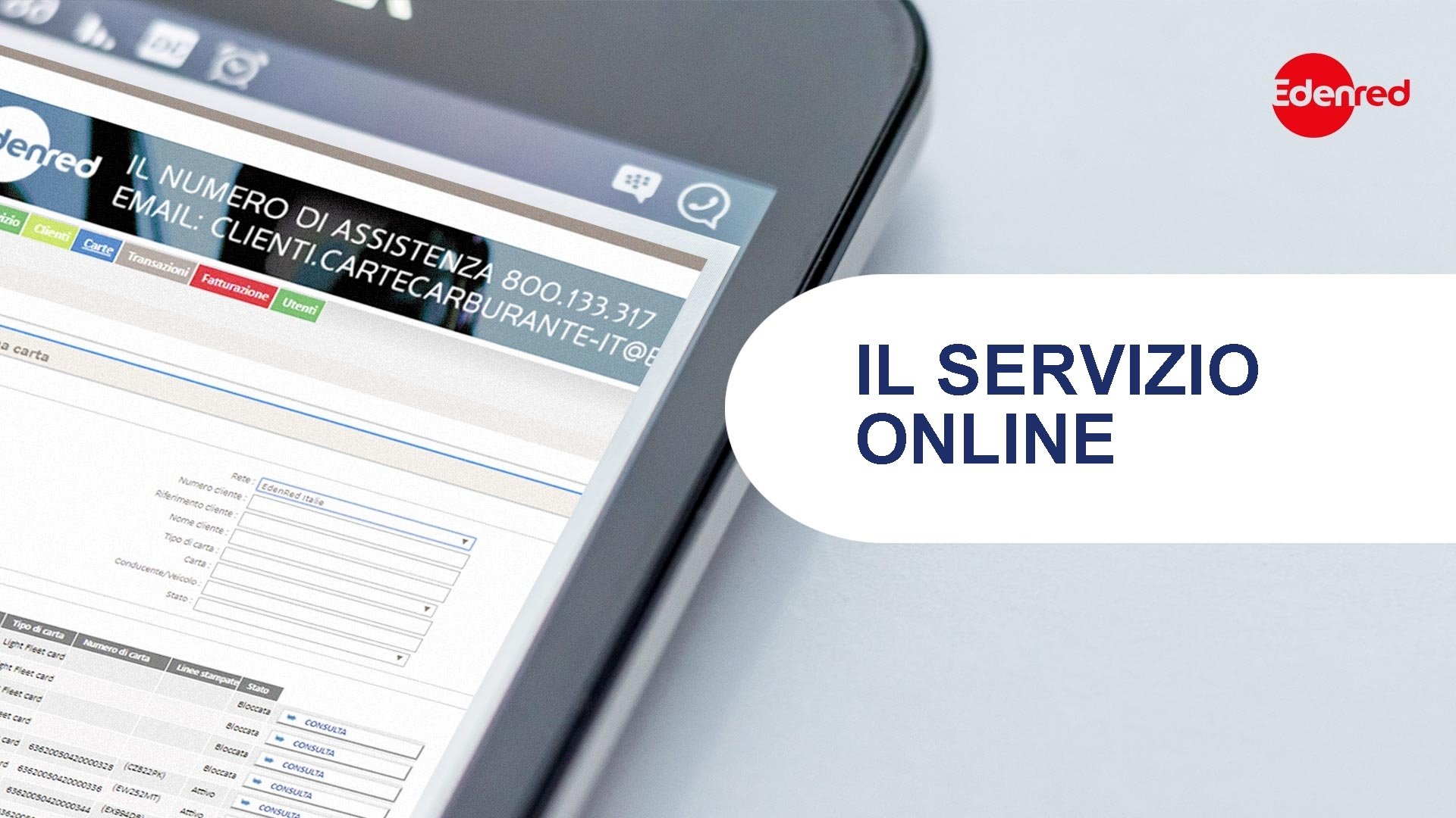 IL SERVIZIO ONLINE 