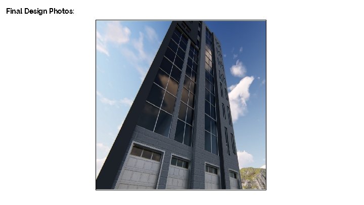 Final Design Photos: 