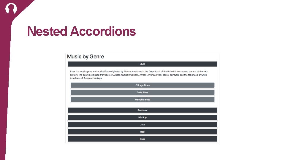 Nested Accordions 