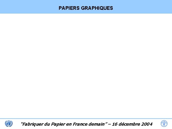 PAPIERS GRAPHIQUES “Fabriquer du Papier en France demain” – 16 décembre 2004 