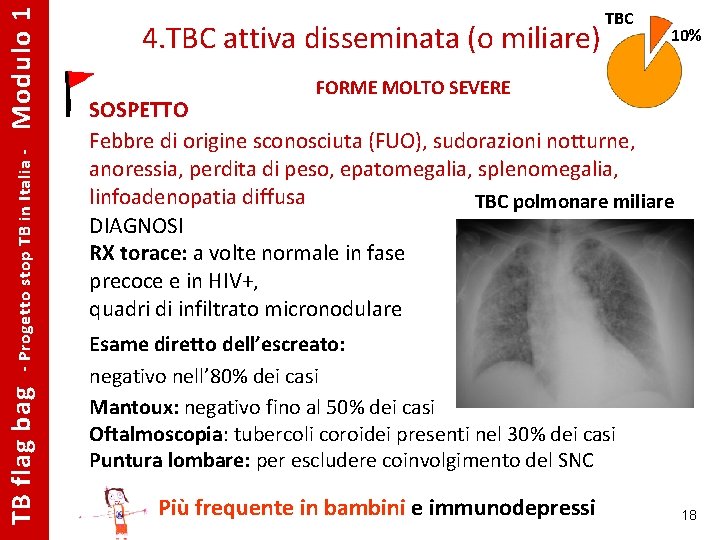 Modulo 1 - Progetto stop TB in Italia - TB flag bag 4. TBC